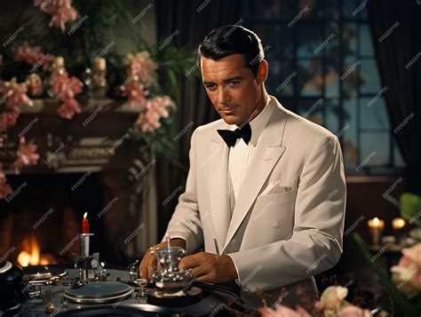 Premium Photo | Famous Hollywood actor with smoking on a private party
