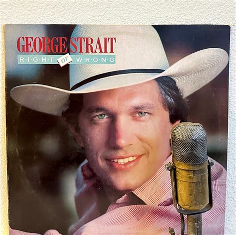 Vintage ORIGINAL George Strait Vinyl right or - Etsy