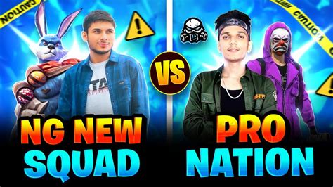 Ng New Squad Vs Pro Nation Nonstop Gaming New Lineup Garena