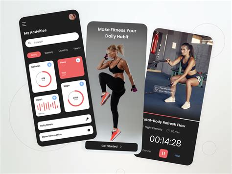 Fitness Activity Tracker App Design By XongoLab Technologies LLP On