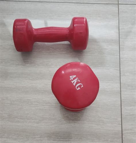 4kg Dumbbell Sports Equipment Exercise And Fitness Weights And Dumbbells