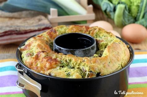 Ciambella Rustica Broccoli E Salumi La Tati Pasticciona