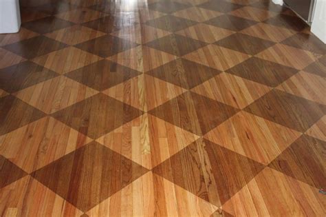 Kitchens All Pictures Checkerboard Stained Wood Floor Fake Wood