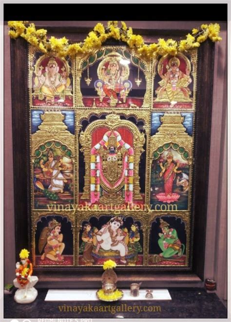 Traditional Tanjore Paintings For Pooja Rooms Artofit