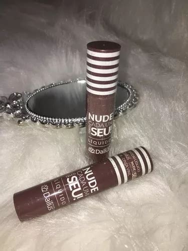 Batom Liquido Dailus Nude Cada Um Tem O Seu Cinza Vinil Cinza Vinil 16 MercadoLivre