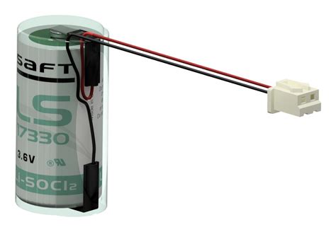 LS17330 FLC - Saft - Battery, 3.6 V, 2/3A