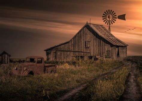 Pin By Barbara Hostetter On Barns Rustic Scene Country Barns Farm