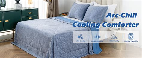 Amazon VK Living Cooling Comforter For Hot Sleepers Cooling Blanket With Q Max 0 45 Arc