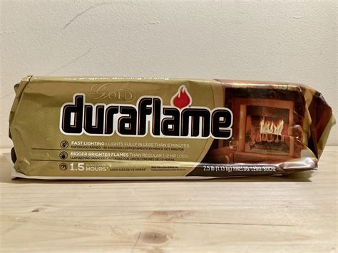 Duraflame Gold Firelog Fire Starter Log 15 Hour