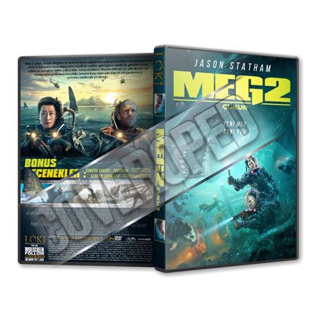 Meg 2 Çukur Meg 2 The Trench 2023 V1 Türkçe Dvd Cover Tasarımı