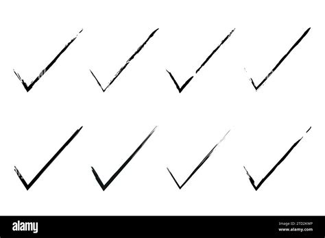 Tick Mark Cut Out Stock Images And Pictures Alamy