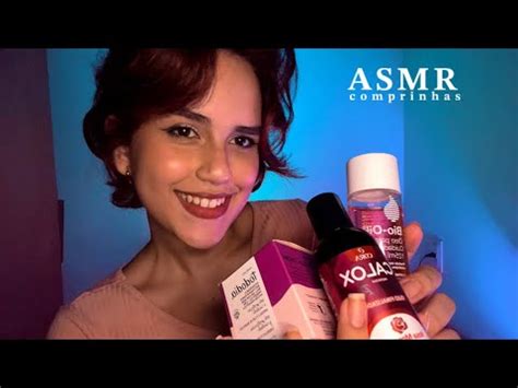 ASMR COMPRINHAS DE BELEZA Voz Suave Tapping