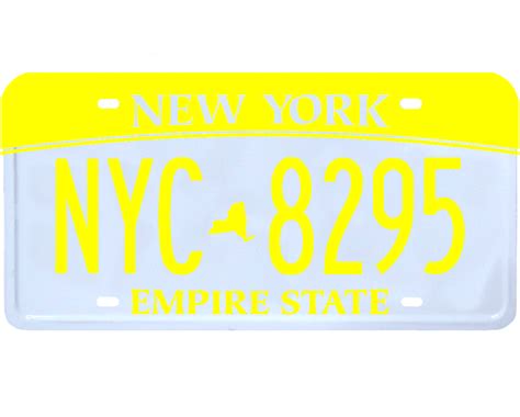 New York License Plate Wrap Kit Empire State Platewraps