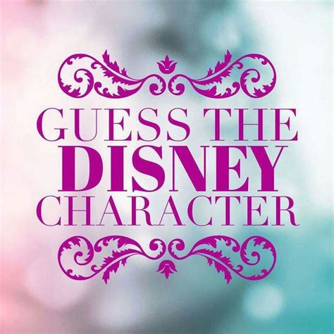 Guess the Disney Character | Facebook party games, Disney princess games, Facebook party