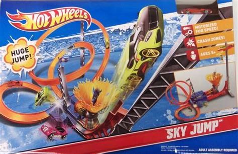 Hot Wheels Sky Jump Track Set Amazing Free Shipping New Ebay