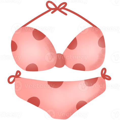 Pink Dot Bikini 47657508 PNG
