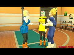 Dragon Ball Porn Anime Hentai Vegeta Fucks Hard In The Anal Ass Of Nro And His Wife Lets His