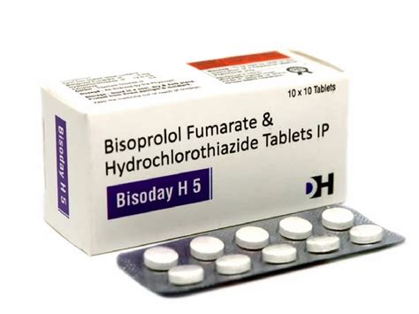 Bisoprolol 5 Mg Hydrochlorothiazide 125 Mg At Rs 12320box Apo