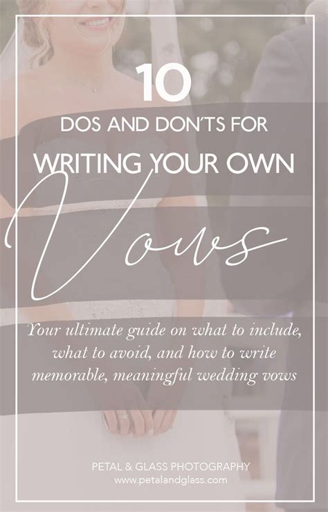 Writing Your Own Vows 10 Dos And Donts Writing Vows Writing