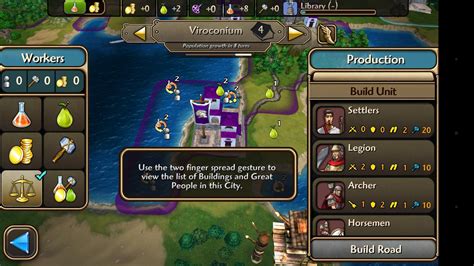 Totally new to Civ and I'm playing Civ Rev 2 on Android. Why is there a ...