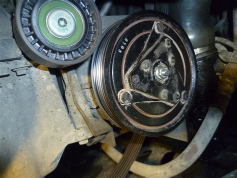 Замена подшипника компрессора кондиционера — Renault Laguna III, 1,5 л ...