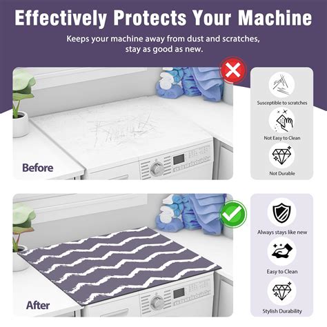 2pcs Washer Dryer Countertop Mat 27 X 27 Washer And