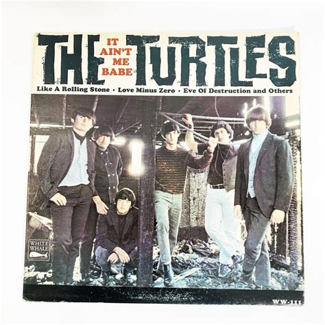Vintage The Turtles It Ain T Me Babe LP Record Album Vinyl Etsy