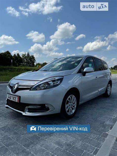 AUTO RIA Продам Рено Гранд Сценик 2014 дизель 1 5 мінівен бу у Львові