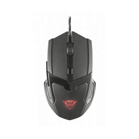 MOUSE TRUST GXT101 GAV GAMING MOUSE BLACK 4800DPI 6 BOTONES De