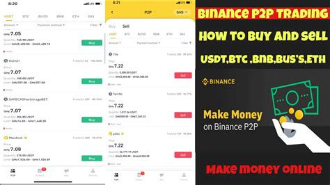 How To Make Money Online In Ghana On Binance P P Buying And Selling Twi