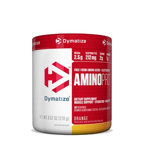 Dymatize Amino Pro 30 Servicios Chutamax