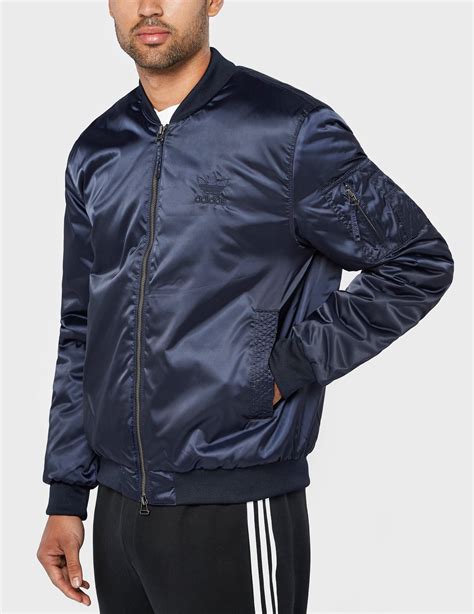 adidas Originals Synthetic Ma1 Superstar Bomber Jacket in Blue for Men ...