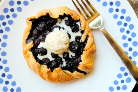 Mini Blueberry Galette Recipe Eat Live Travel Write