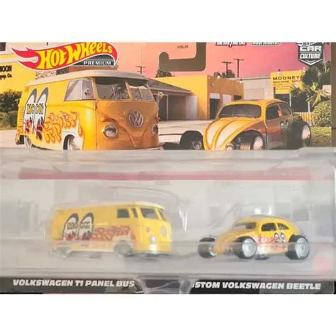 Embalagem Danificada Hot Wheels Car Culture Volkswagen Mooneyes Volkswagen T Panel Bus