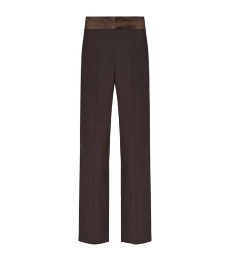 Valentino Garavani Wool Side Stripe Trousers Harrods US