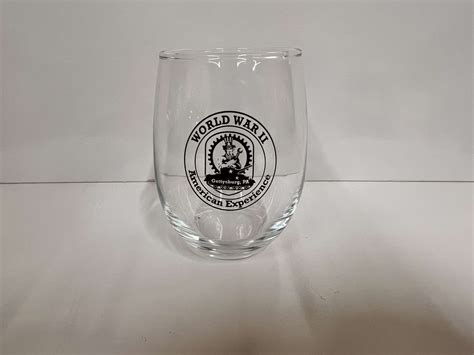 Wwiiae Stemless Wine Glass World War Ii American Experience