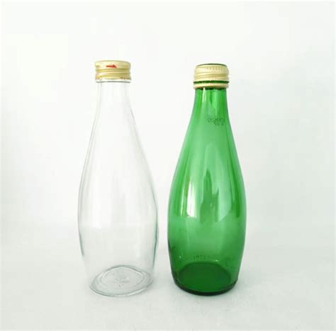 Custom Glass Water Bottles For Sparkling Water Glass Bottle Supplier