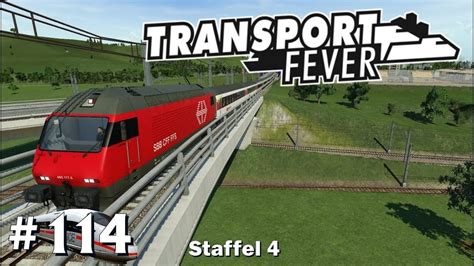 Transport Fever S Unterwegs Mit Der Sbb Kombination Lets Play