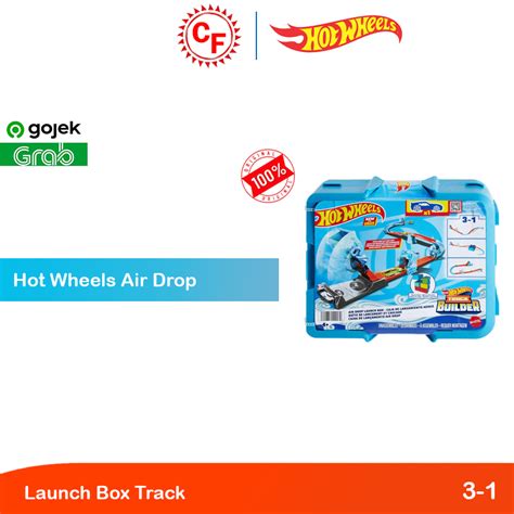 Hot Wheels Air Drop Launch Box Track Builder Set Shopee Philippines