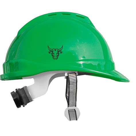 Pitbull Helmet Green Fouress Safety Products