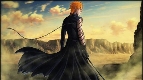 Kurosaki Ichigo Zanpakuto Guy Ichigo Kurosaki Blade Anime Handsome Hot Hd Wallpaper Peakpx