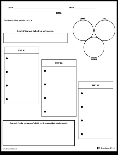 Uitsplitsing Van Het Overzicht Storyboard Por Nl Examples