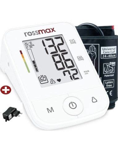 Rossmax Tensiomètre Brassard Automatique x3 avec chargeur à prix pas cher