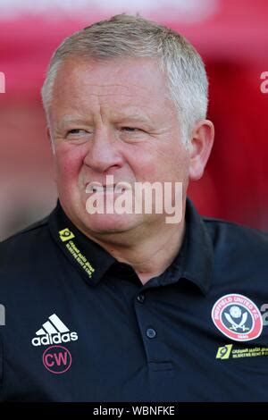 CHRIS WILDER, SHEFFIELD UNITED FC MANAGER, 2019 Stock Photo - Alamy