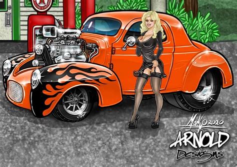 Pin By Mario Cusson On Voiture Caricature Cool Car Drawings Cartoon Car Drawing Art Cars