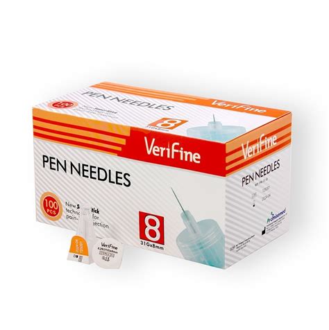 Verifine иглы для шприц-ручки / медицинские инсулиновые иголки 31G х 8 ...