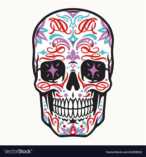 Mexican Sugar Skull Artwork