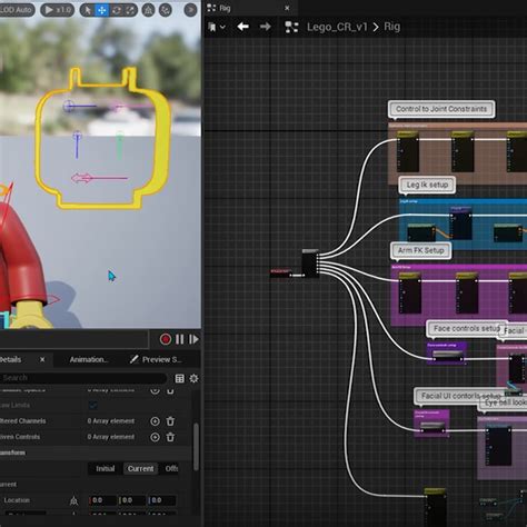 How To Create Custom Control Shapes In Unreal Engine Control Rig