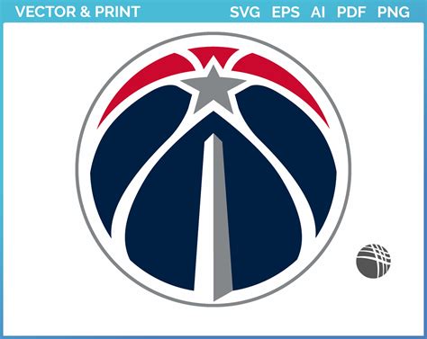washington wizards alternate logo  basketball sports vector