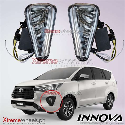 Toyota Innova 2021 2024 Day Time Running Lamp DRL Fog Light